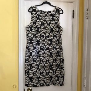 J. Jill Dresses - JJill wood block print sheath dress J. Jill Dresses - JJill wood block print sheath dress